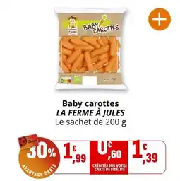 Coccinelle Express Baby carottes offre