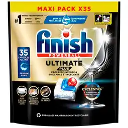 Carrefour FINISH Capsules pour lave-vaisselle Maxi Pack offre
