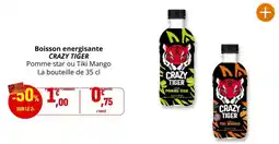 Coccinelle Express Crazy tiger - boisson energisante offre