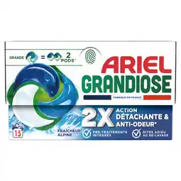 Carrefour ARIEL PODS GRANDIOSE Lessive en capsules offre