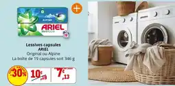 Coccinelle Express Ariel - lessives capsules offre