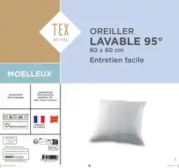 Carrefour TEX HOME SUR TOUS LES OREILLERS offre