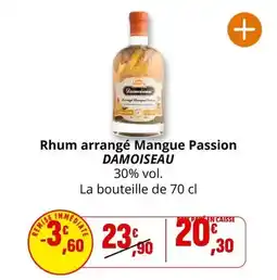 Coccinelle Supermarché Rhum arrangé mangue passion offre