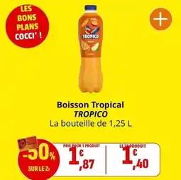Coccinelle Express Tropico - boisson tropical offre