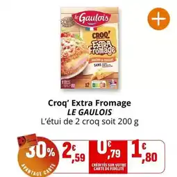 Coccinelle Express Le gaulois - croq' extra fromage offre