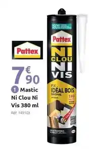 Mr Bricolage Pattex - ni clou ni vis offre