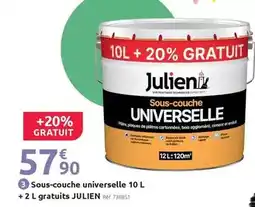 Mr Bricolage Sous-couche universelle 10 l + 2 l gratuits offre