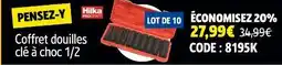 Screwfix Hilka Pro-Craft Coffret douilles clé à choc 1/2 offre