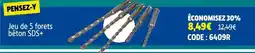 Screwfix Jeu de 5 forets béton SDS+ offre