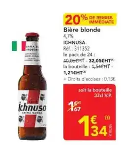 METRO Bière blonde offre