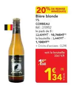 METRO Corbeau - bière blonde offre