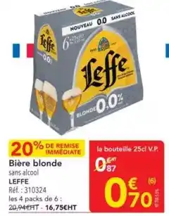 METRO Leffe - bière blonde offre