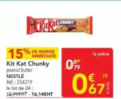 METRO Nestlé - kit kat chunky offre