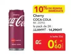 METRO Coca cola - cherry offre