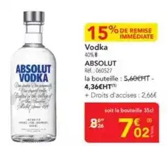 METRO Absolut - vodka offre
