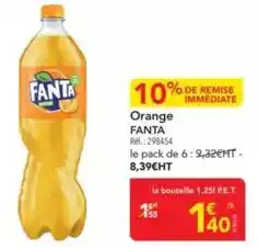 METRO Fanta - orange offre