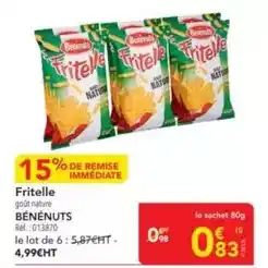 METRO Bénénuts - fritelle offre