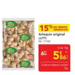 METRO Lutti - arlequin original offre