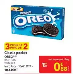 METRO Oreo - classic pocket offre