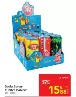METRO Candy - soda spray offre