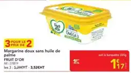 METRO Fruit d´or - margarine doux sans huile de palme offre