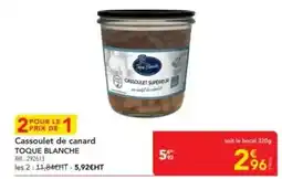 METRO Canard - classoulet de offre
