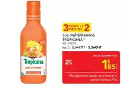 METRO Tropicana - jus multivitaminé offre