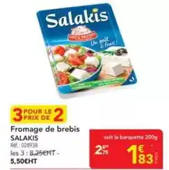 METRO Salakis - fromage de brebis offre