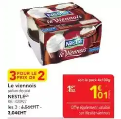 METRO Nestlé - le viennois offre