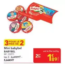 METRO Babybel - mini offre