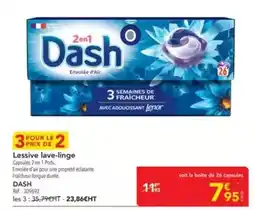 METRO Dash - lessive lave-linge offre