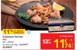 METRO Calamars farines offre