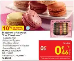 METRO France macaron - macarros artisanaux les classiques offre