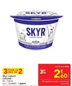METRO Skyr nature offre