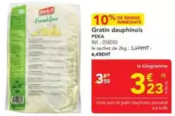 METRO Peka - gratin dauphinois offre