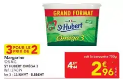METRO St hubert - margarine offre