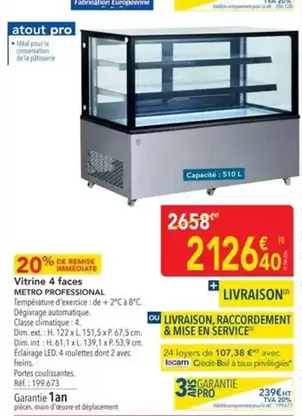 METRO Risso - matiere grasse végétale liquide offre