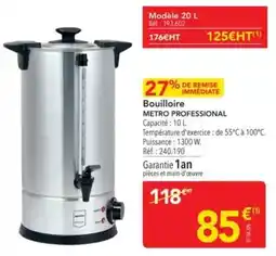 METRO Riccadonna - prosecco d.o.c. extra dry offre