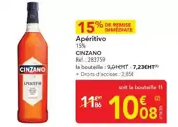 METRO Cinzano - aperitivo 15% offre