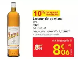 METRO Suze - liqueur de gentiane offre