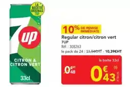 METRO Regular citron/citron vert 7up offre