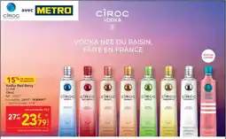 METRO Metro - vodka red derry offre
