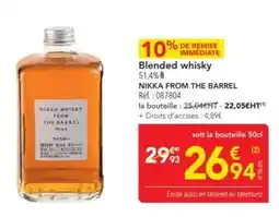 METRO Blended whisky offre