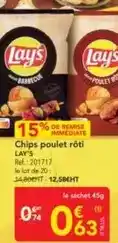 METRO Lay's - chips poulet rôti offre