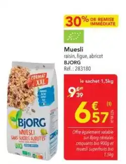 METRO Bjorg - muesli offre