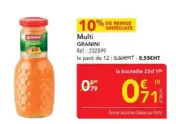 METRO Granini - multi offre