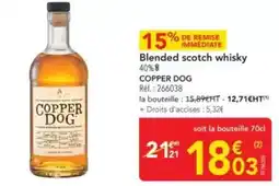 METRO Scotch - blended scotch whisky offre