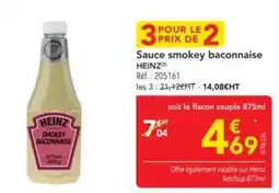 METRO Heinz - sauce smokey baconnaise offre