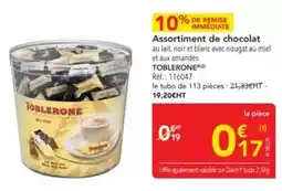 METRO Toblerone - assortiment de chocolat offre