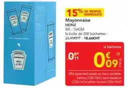 METRO Heinz - mayonnaise offre